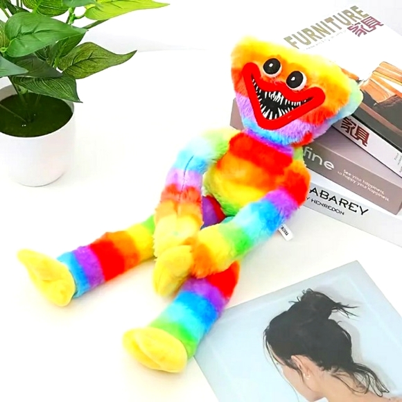 RAINBOW HUGGY-WUGGY PLUSH - Picture 1 of 2